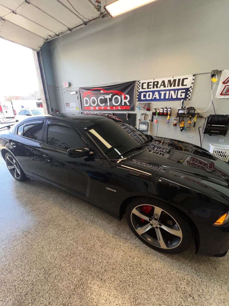 Dodge Charger ceramic coating — Doctor Detail Eagan MN