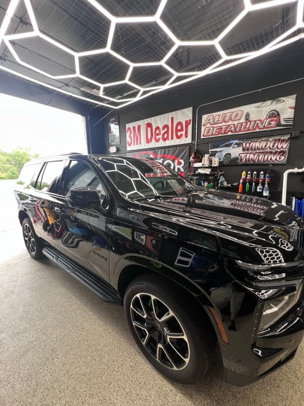 Blacked-out vehicle at Doctor Detail — Eagan MN