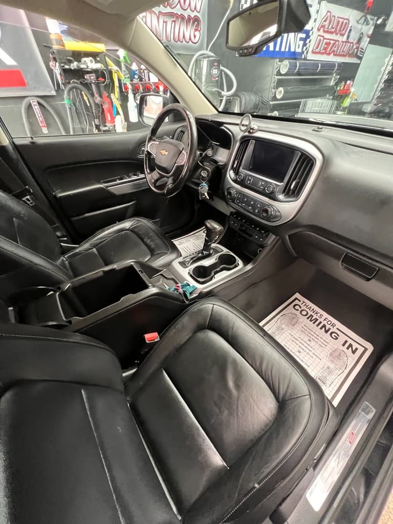 Chevrolet ZR2 interior detail — Doctor Detail Eagan MN
